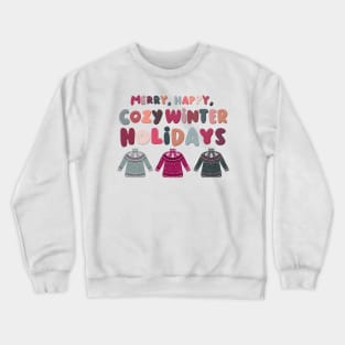 Inclusive Winter Holiday Crewneck Sweatshirt